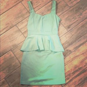 Mint Green Dress